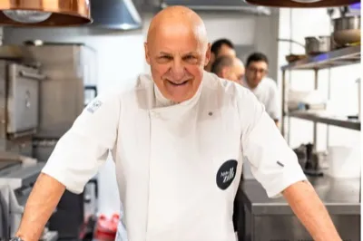 Chef's Table In The Private Dining Area With Chef Aldo Zilli at the Undercroft For 12 Guests