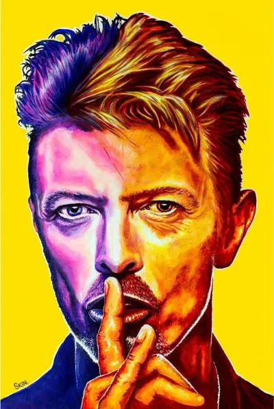 Limited Edition Giclee Reproduction of David Bowie